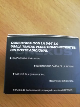 Baliza V16 ONEXUS GEO Geolocalizada