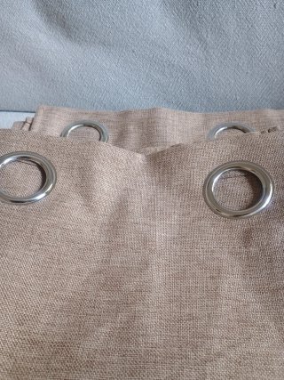 Cortinas Leroy Merlin Marrón Tejido Natural