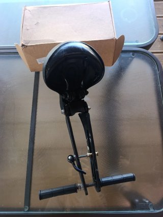 Sillín bici para niño