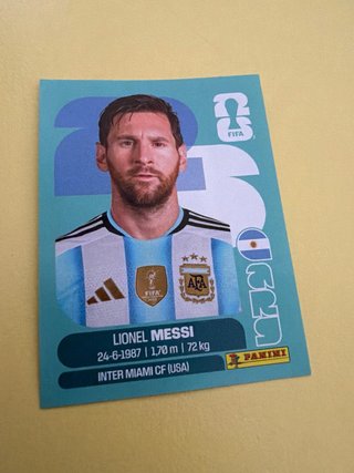 Cromo Messi Inter Miami CF 2026  Panini