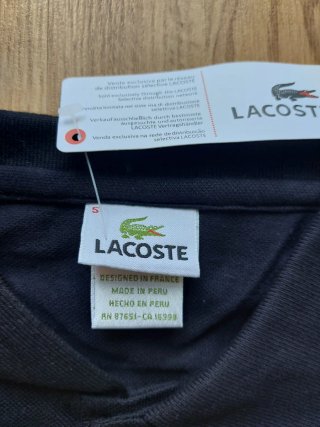 Polo Lacoste Negro
