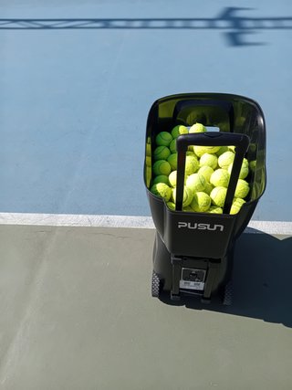 Máquina Lanzabolas Tenis/Pádel Pusun C-Max