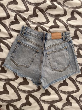 Shorts vaqueros Zara desgastados