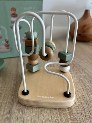 Caja 3 Juguetes Madera Vertbaudet