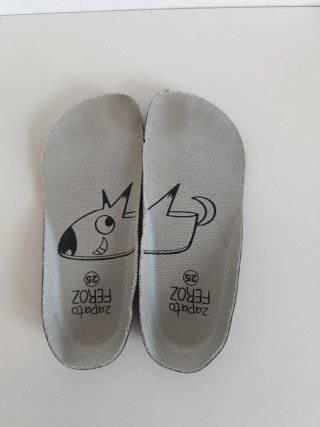 Zapatillas zapato Feroz Blanco Talla 25