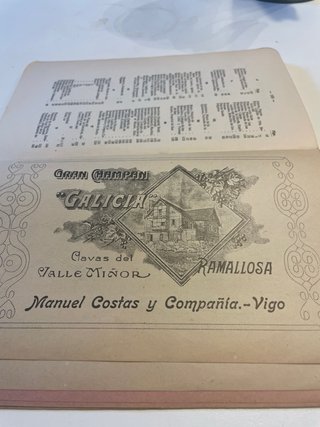 Antigua Guia del peregrino Santiago de Compostela