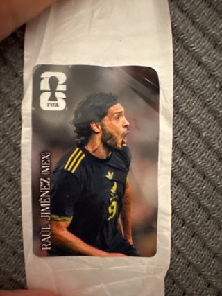 Cromo Raúl Jiménez Coca-Cola FIFA 2026