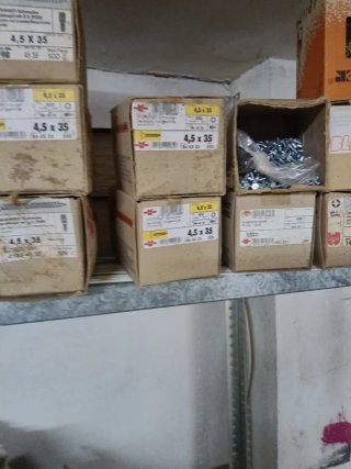 Tornillos Taco Wurth Nylon 6x22