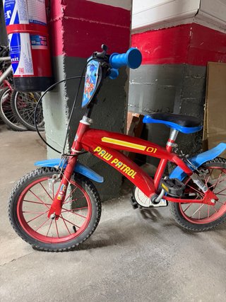 Bicicleta infantil Paw Patrol 01
