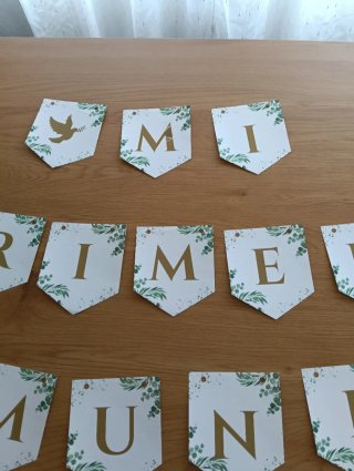 Kit Adornos Decoración Comunión niños
