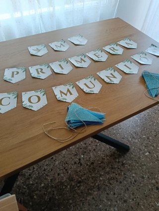 Kit Adornos Decoración Comunión niños