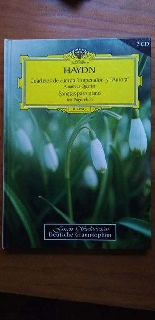 2 CDs Haydn: Emperador, Aurora, Sonatas Piano