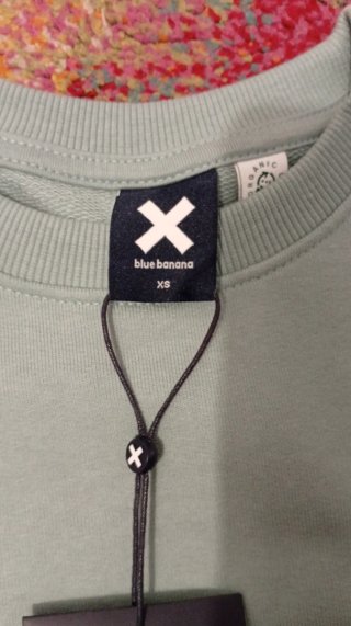 Sudadera Blue Banana Talla XS Sin Estrenar