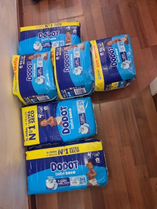 Pañales Dodot Talla 5 (54 uds)