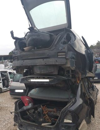 Mercedes cinturón seguridad trasero clase e 435453