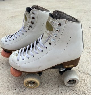 Patines de artístico blancos