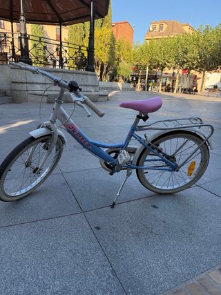 Bicicleta infantil Jumper azul y rosa