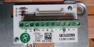 2 Monitores Ref FERMAX LOFT Ref 3311 y 3305