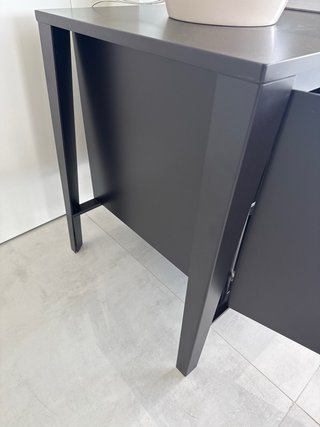 Aparador Natuzzi Negro Madera Maciza