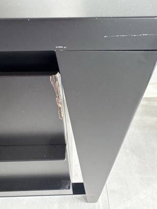 Aparador Natuzzi Negro Madera Maciza