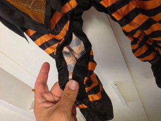 Disfraz Halloween Bebé Bruja Naranja/Negro