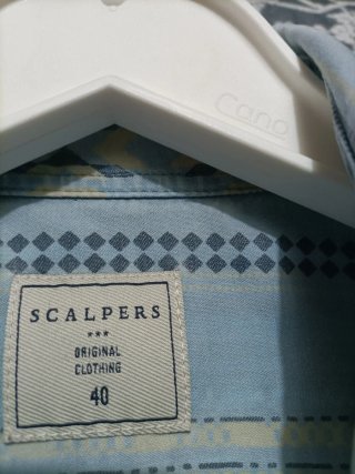Camisa Scalpers Hombre Talla L