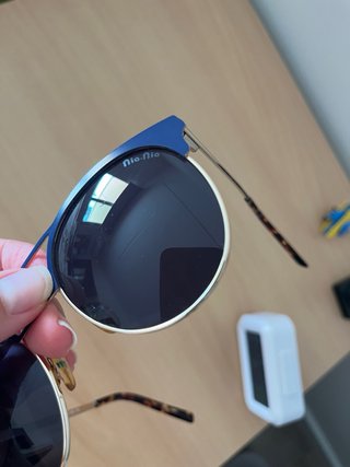 Gafas de sol mujer azules y negras