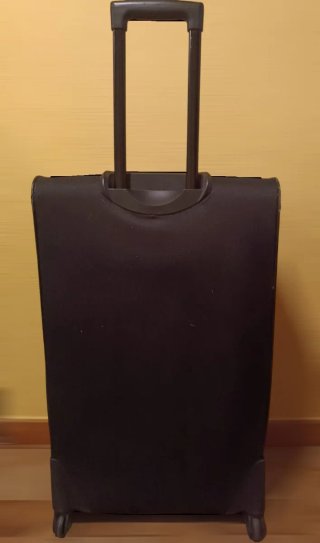 Maleta de viaje Chaps 25kg 4 Ruedas Negra Roja