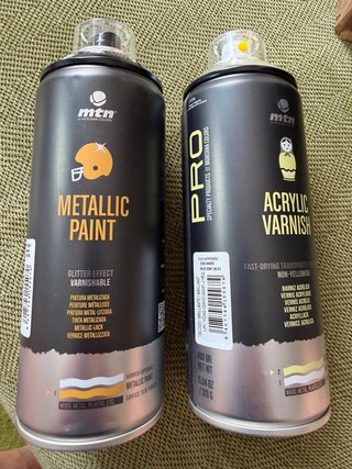 MTN PRO Pintura Spray Negro Metalizado