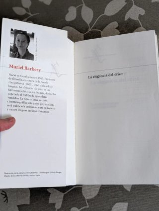 Libro: La elegancia del erizo
