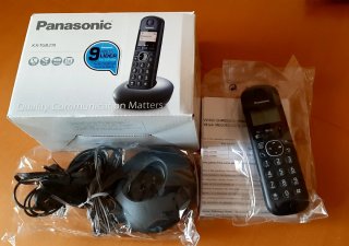 Teléfono Inalámbrico Panasonic KX-TGB210 Negro