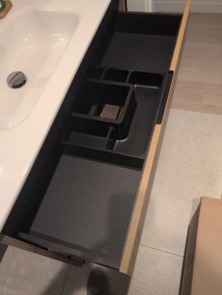 Mueble baño Roca madera