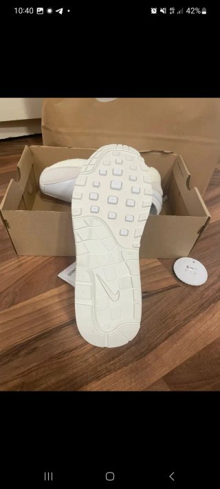 Nike Air Max 1 sp x Jacquemus Beige Blanco