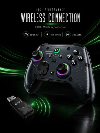 Mando Inalámbrico QRD Ferrox M5 Xbox/Switch/PC