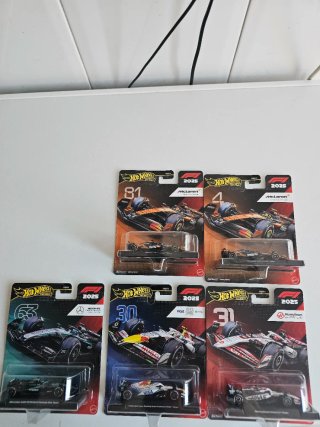 Hot Wheels F1 2025 Colección Completa