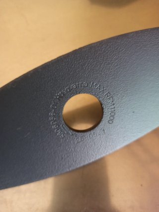 Disco desbrozadora Husqvarna triturar maleza