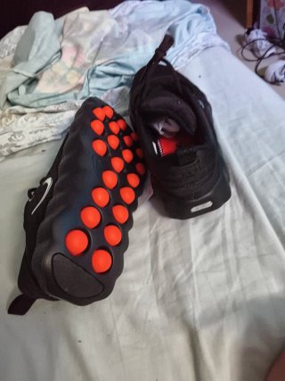 Zapatillas Nike Mujer Talla 39 Negras Rojas
