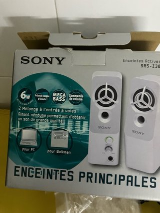 OPOR. 2 SIN ESTRENAR.SONY.45€ Altavoces Calidad.