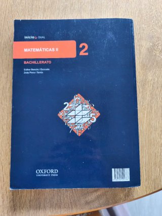 Inicia Matemáticas 2.º Bachillerato. Libro del ...