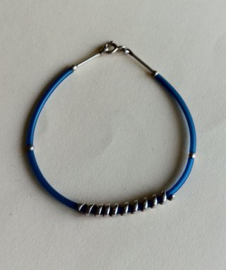 Conjunto plata collar y pulsera de plata
