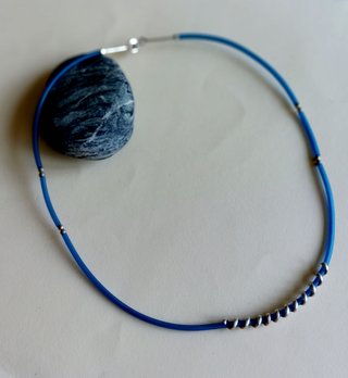 Conjunto plata collar y pulsera de plata