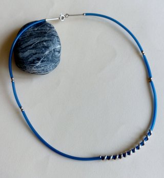 Conjunto plata collar y pulsera de plata