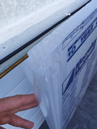 Panel Sándwich Cubierta Blanco.