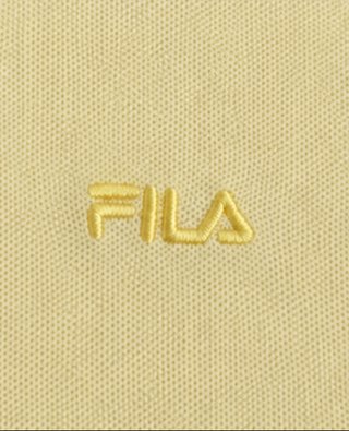 Polo Fila Vintage Amarillo Pastel Made in Italy