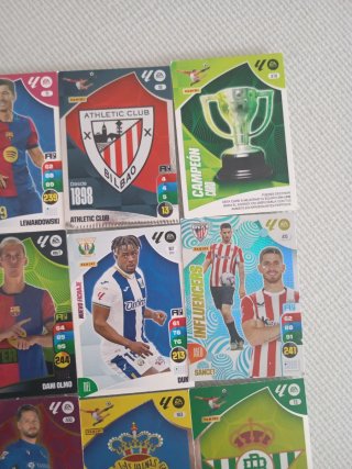 Cromos de fútbol Panini