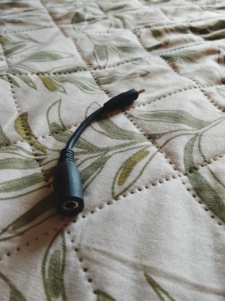 Adaptador Macho-Hembra Jack Audio