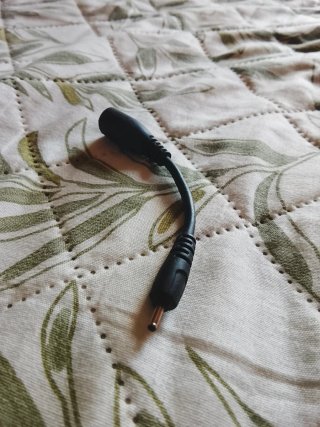 Adaptador Macho-Hembra Jack Audio