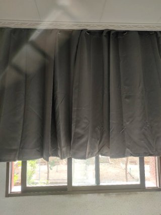 Cortinas Deconovo Opacas 138x168 Gris