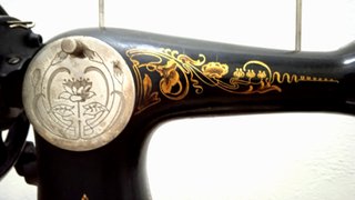 Máquina de coser Gritzner antigua