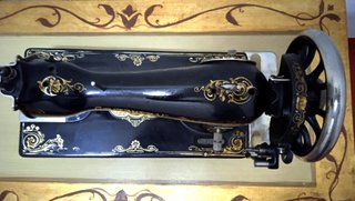 Máquina de coser Gritzner antigua